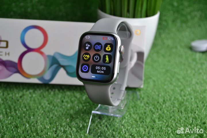Apple watch 8 серии серые
