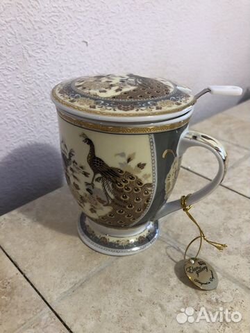 Чашка чайная с ситечком для заварки