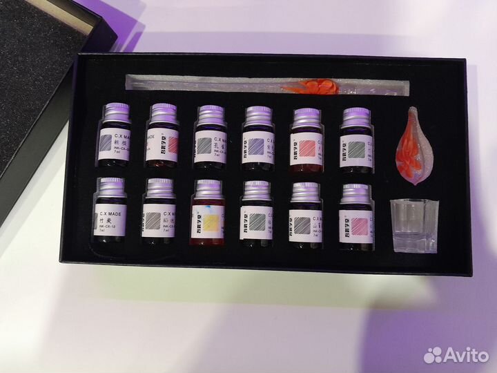 Glass dip pen чернила для каллиграфии