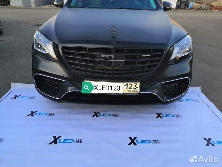 Фары Mercedes w222 s222 с дореста в рест Full LED