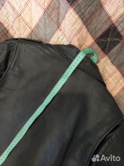 Кожаная куртка косуха мужская
