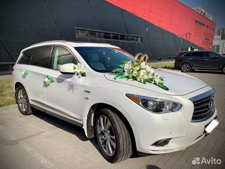 Украшения для машины на свадьбу