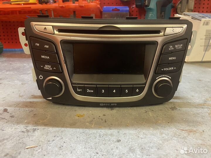 Магнитола hyundai solaris 1 рестайлинг