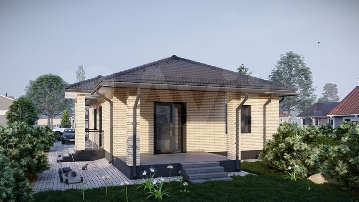 Дом 80 м² на участке 6 сот.