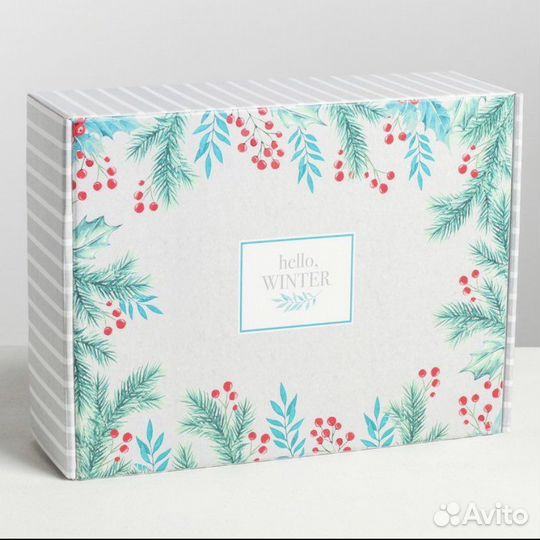 Коробки подарочные на новый год