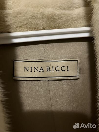 Шуба норковая Италия Nina ricci
