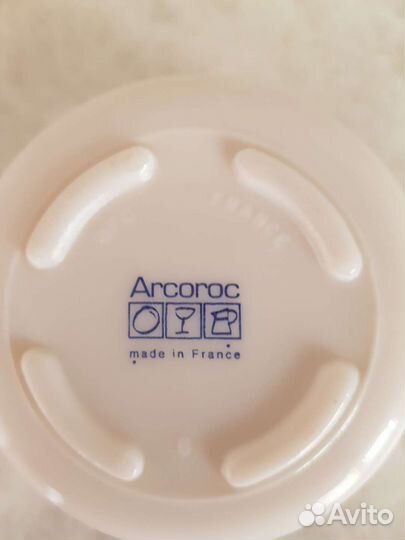 Кофейная чашка с блюдцем 6 шт. Цена за комплект