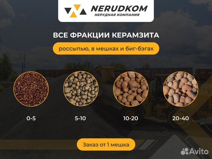 Керамзит от производителя с доставкой и самовывоз