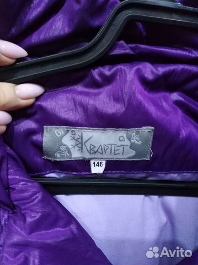 Пальто для девочки 146