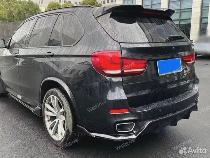 Лезвия BMW X5 F15 в стиле G05 глянцевые