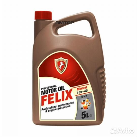 Felix 430900017 Масло моторное felix 15W-40 SF/CC