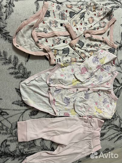 Вещи пакетом на девочку 68 74
