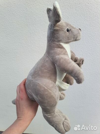 Мягкая игрушка Кенгуру с малышом