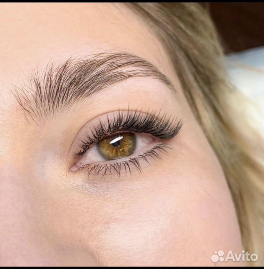 Наращивание ресниц модель для ученицы