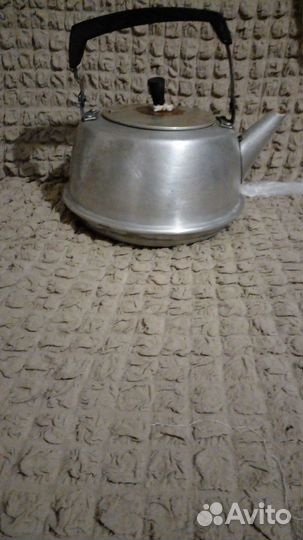 Чайник алюминиевый СССР 1950