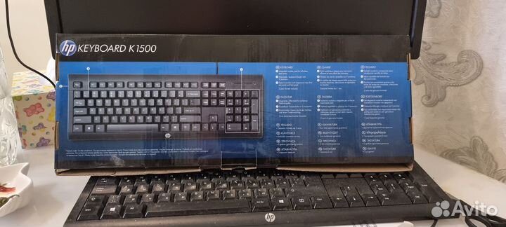 Клавиатура проводная HP K1500 H3C52AA