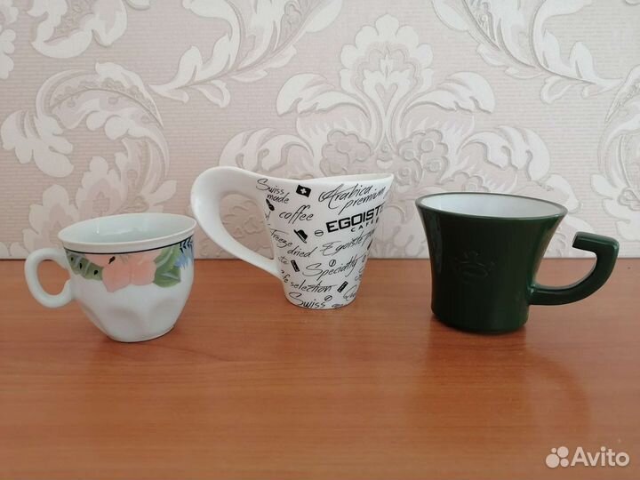 Чашки, кружки, бокалы чайные и кофейные