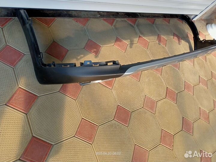 Kia Sportage Киа спорэйдж юбка переднего бампера