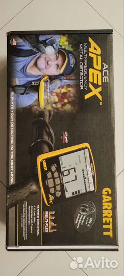 Новый металлоискатель Garrett ace apex