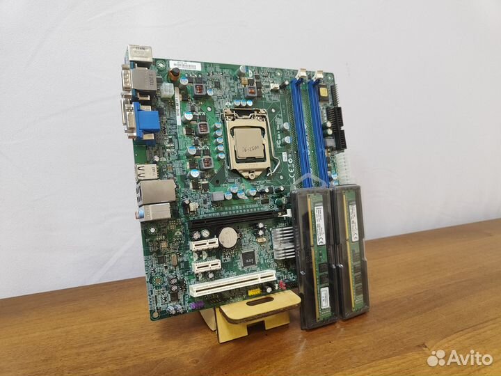 Материнская плата 1155+i5-2500+DDR3-8Gb