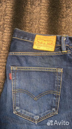 Джинсы levis 501