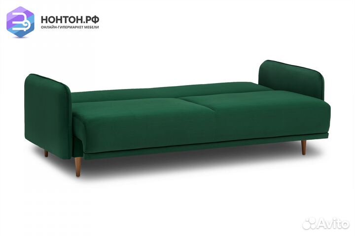 Диван книжка Эстет изумрудный