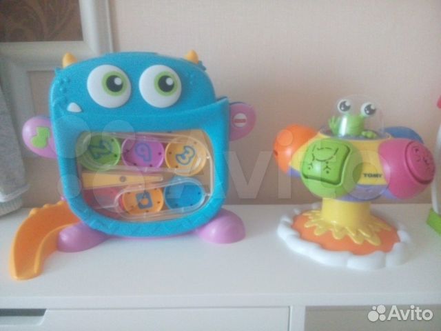 Музыкальные развивающие игрушки для малыша пакетом