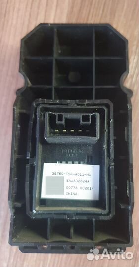 Кнопка стеклоподъемника на honda везел