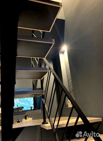 Облицовка ступеней породами дерева