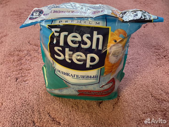 Наполнитель для кошачьего туалета силикагель