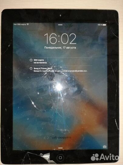 Планшет iPad A1396