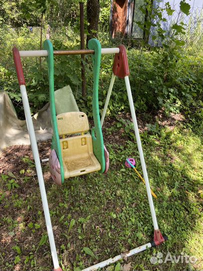 Коляска под ремонт, качели, санки, самокат