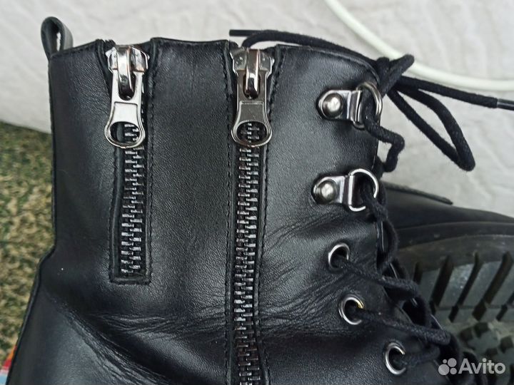 Ботинки женские 38 размер натуральная кожа