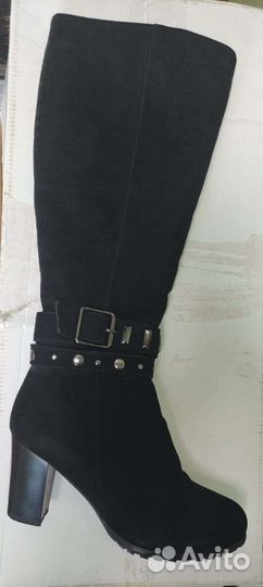 Сапоги женские зимние.Замша.36 размер