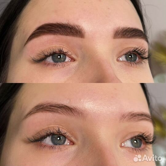 Оформление бровей