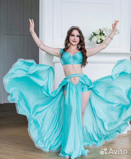 Костюм для восточного танца, голден эра