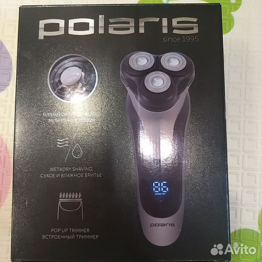 Бритва электрическая polaris pmr0420r