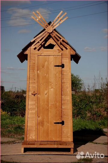 Дачный туалет с установкой BAG338