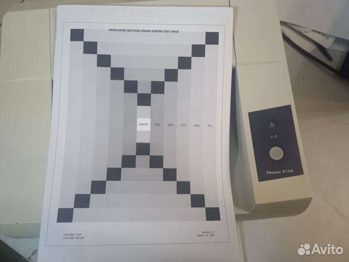 Лазерный Принтер Xerox 3124 гарантия 180дней