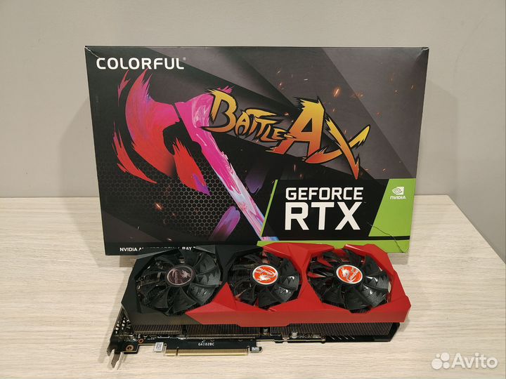 Видеокарта RTX 3080ti 12Gb Colorful Battle Ax