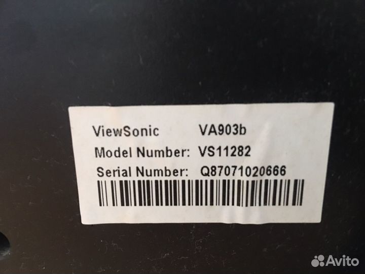 Монитор Viewsonic va903b