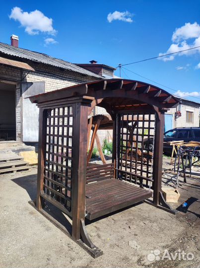 Качель пергола