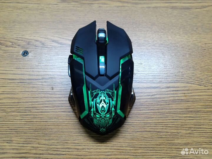 Беспроводная игровая мышь defender с подсветкой