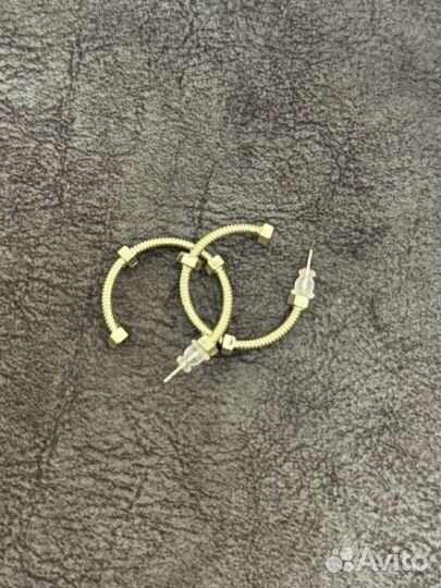 Серьги кольца