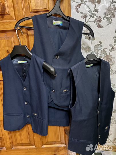 Школьная форма для мальчика синяя размеры разные