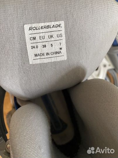 Ролики rollerblade 38