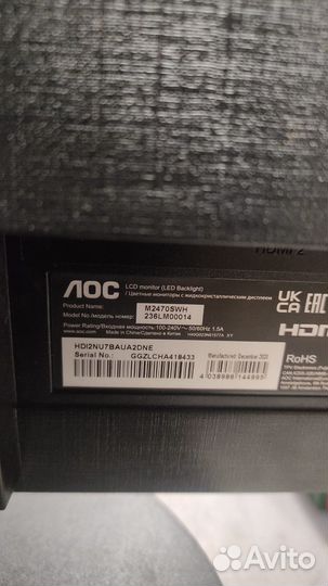 Монитор AOC 24