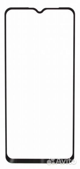 Защитное стекло для Samsung A12 Черное#27428