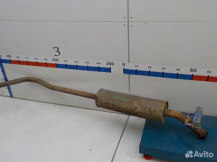 Глушитель на Peugeot 308 1730S2