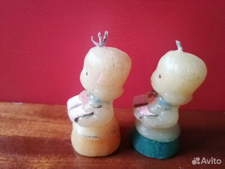 Свеча СССР девочка читает книгу Редкость